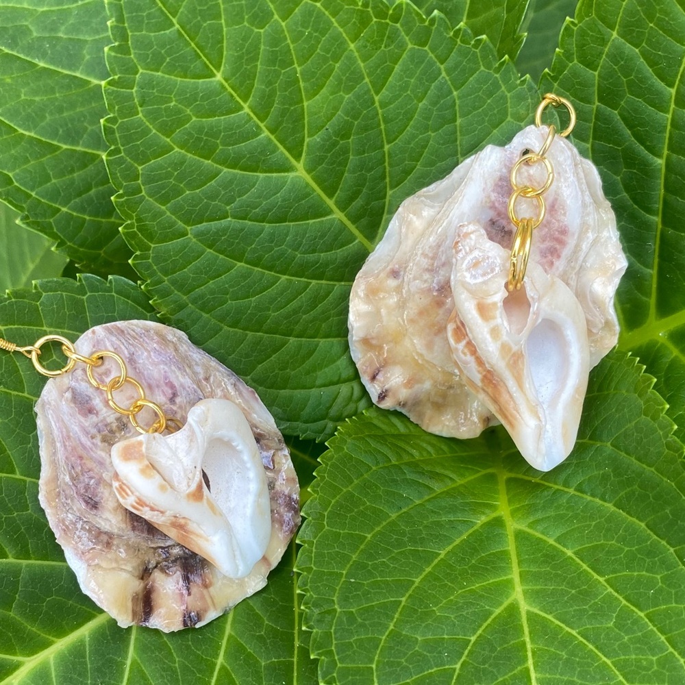 Handmade Shell Earrings
